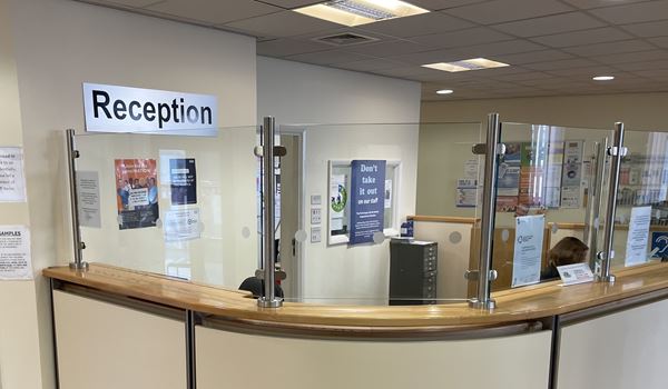 Park Surgery reception